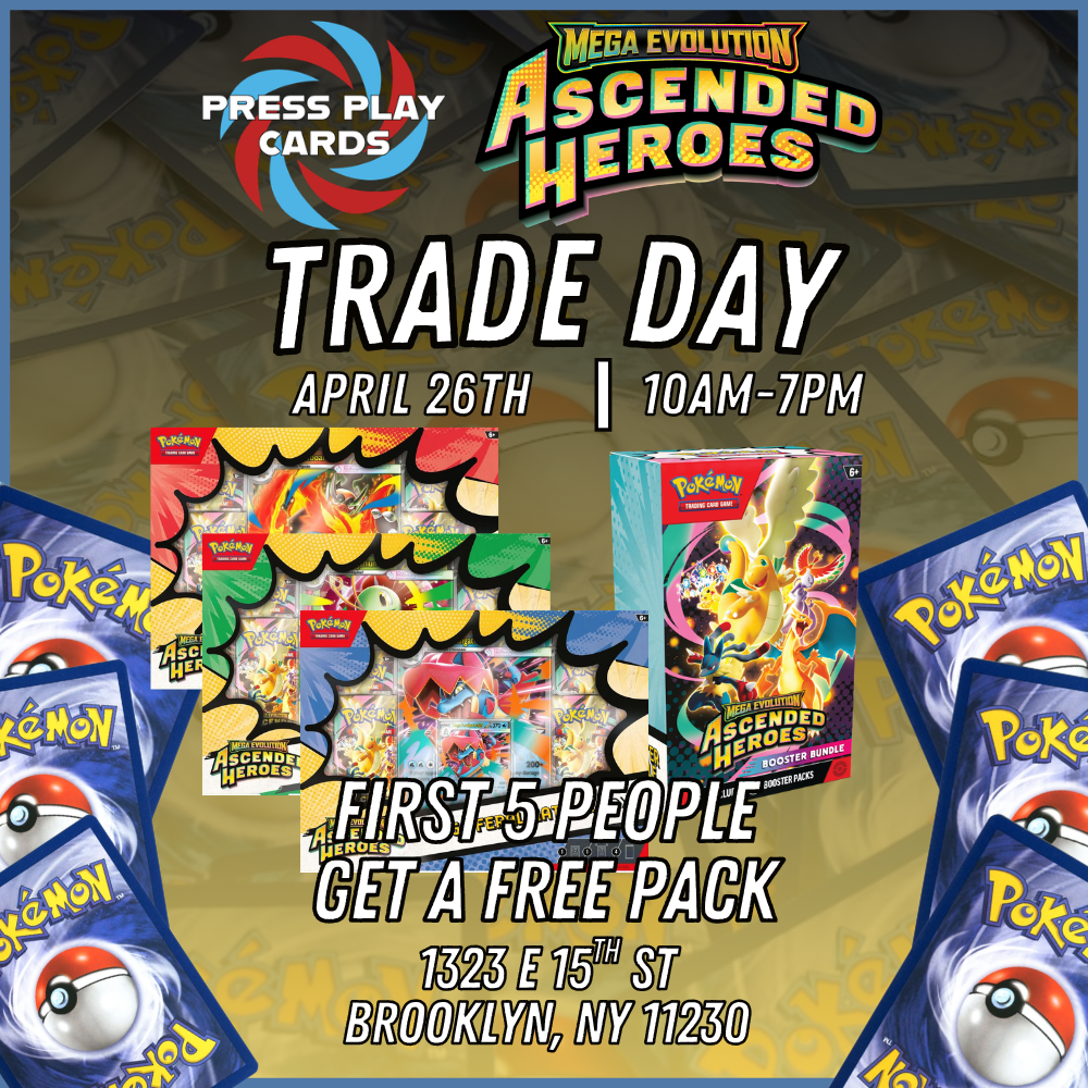 Ascended Heros Booster Bundle/EX box Trade Day